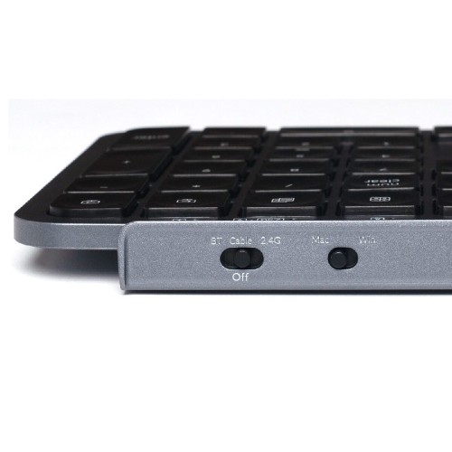 KEYBOARD WIRELESS  B1 PRO (B6P-K1) ULTRASLIM MINI GRAY US